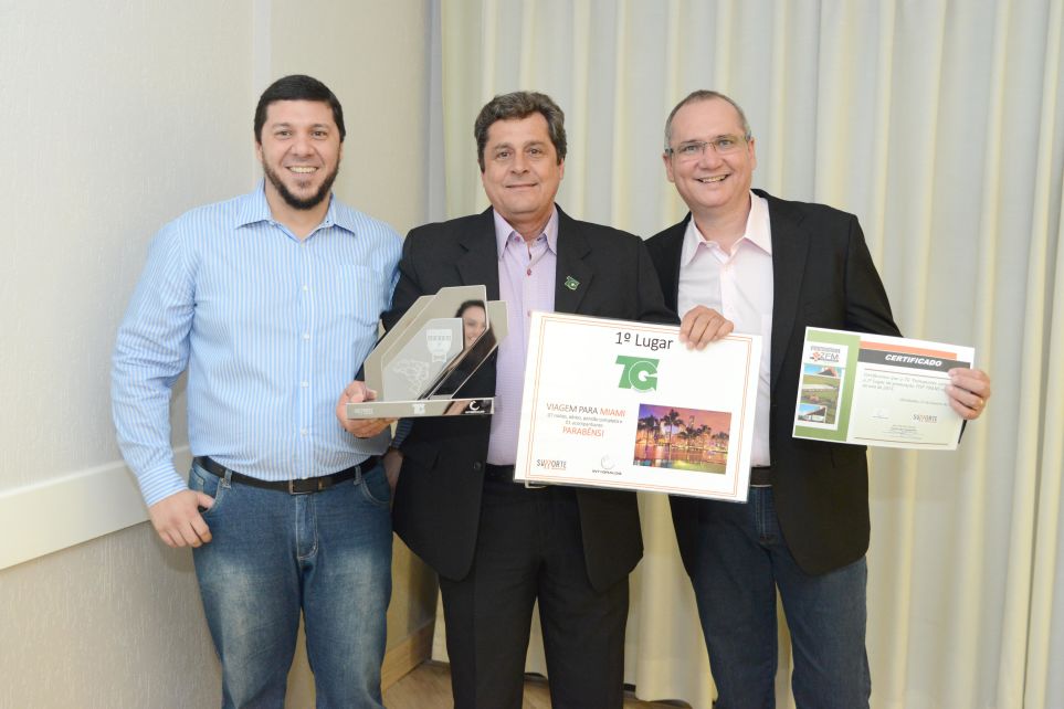 TG recebe prmio pela terceira vez consecutiva