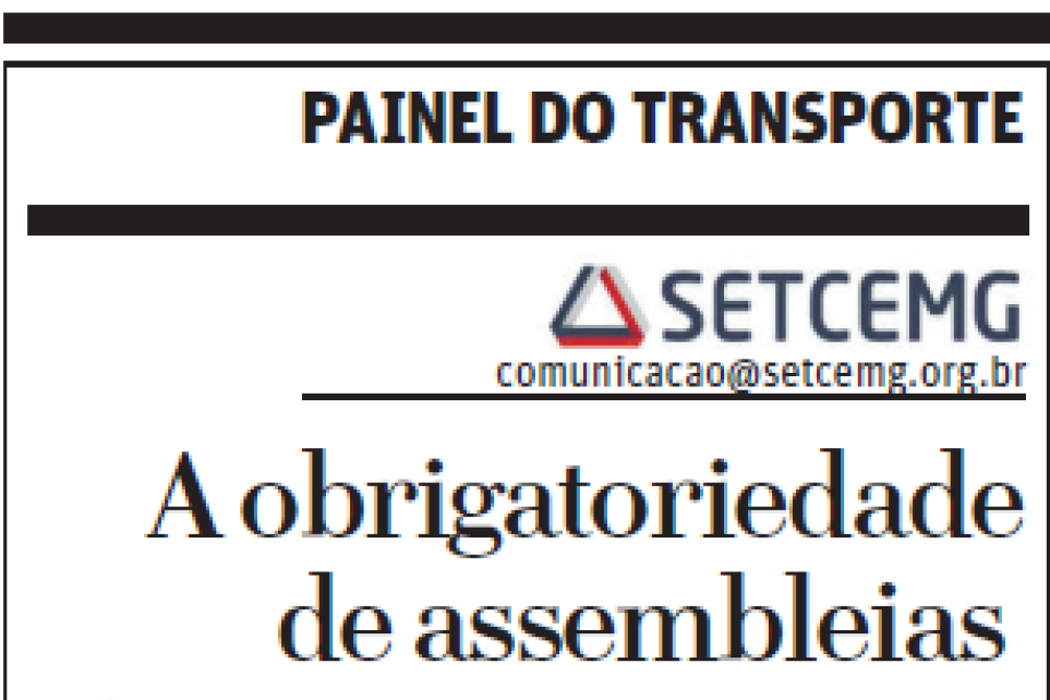 Da obrigatoriedade da Assembleia Geral Ordinria e das Reunies de Scios